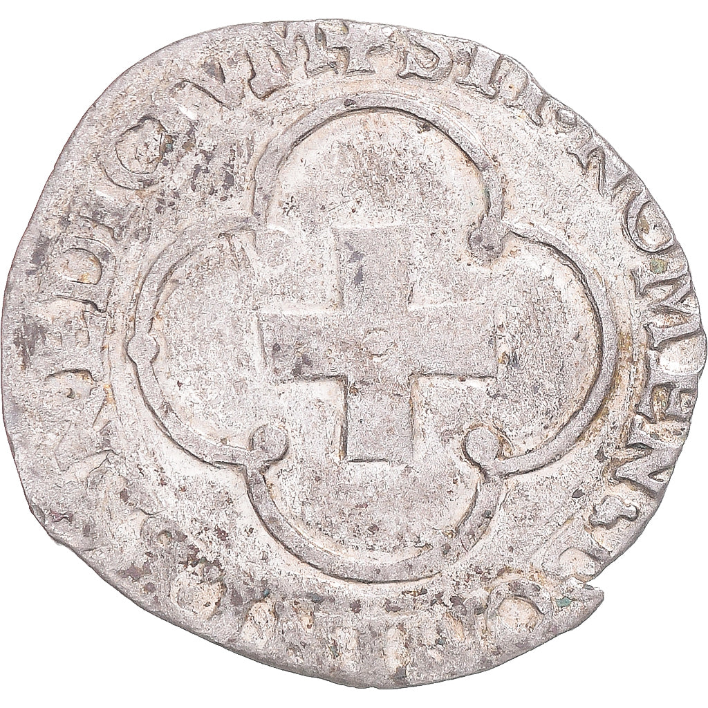 Moneta, Francja, François Ier, Douzain à la croisette, Paris, VF(30-35)