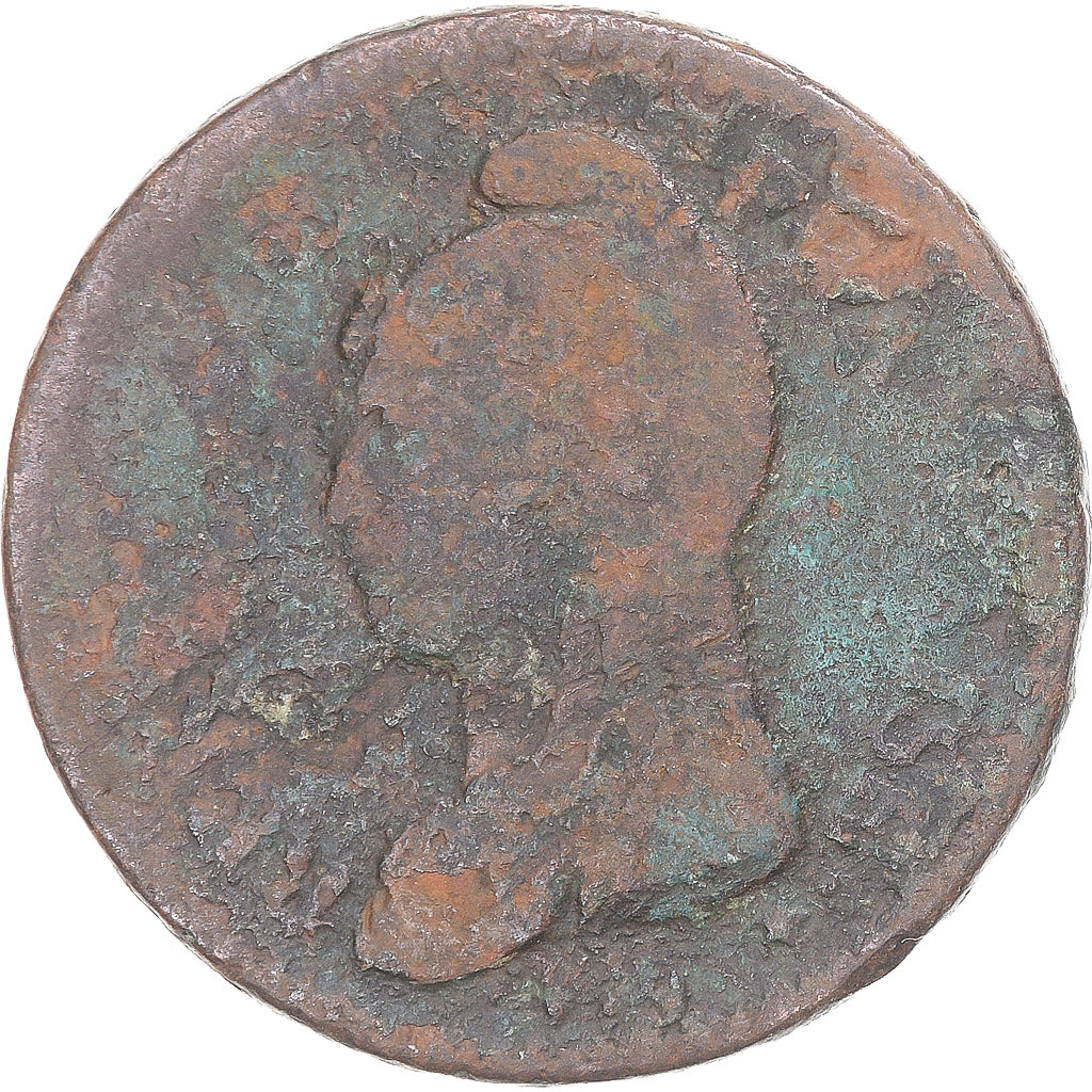 Münze, Frankreich, Dupré, Decime, AN 7, Paris, SGE+, Kupfer, Gadoury:187