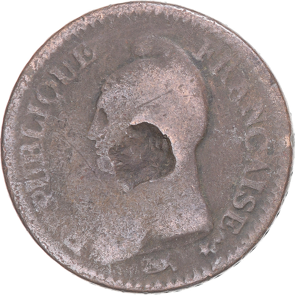 Moneta, Francja, Dupré, Decime, AN 7/5, Paris, VF(20-25), Miedź, Gadoury:187