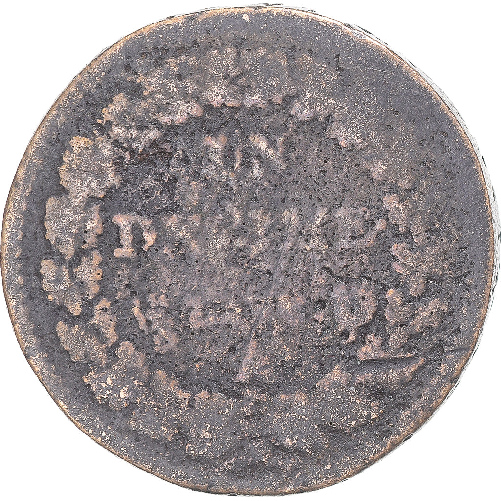Moeda, França, Dupré, Decime, Paris, F(12-15), Cobre, Gadoury:187