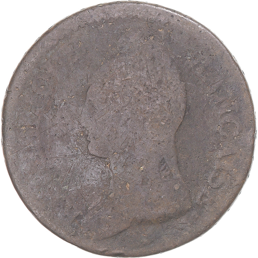 Munten, Frankrijk, Dupré, Decime, Paris, ZG+, Koper, Gadoury:187