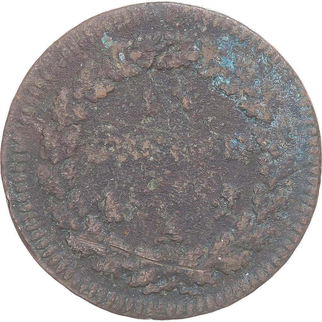 Moeda, França, Dupré, Decime, Paris, F(12-15), Cobre, Gadoury:187