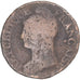 Moeda, França, Dupré, 5 Centimes, AN 8, Metz, F(12-15), Cobre, Gadoury:126a
