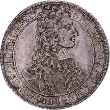 Bishopric of Olomouc, Karl III Josef, Thaler, 1707, Olomouc, Silver, AU(55-58)