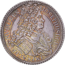 Austria, Joseph I, Thaler, 1707, Vienna, Silver, AU(55-58), KM:1444
