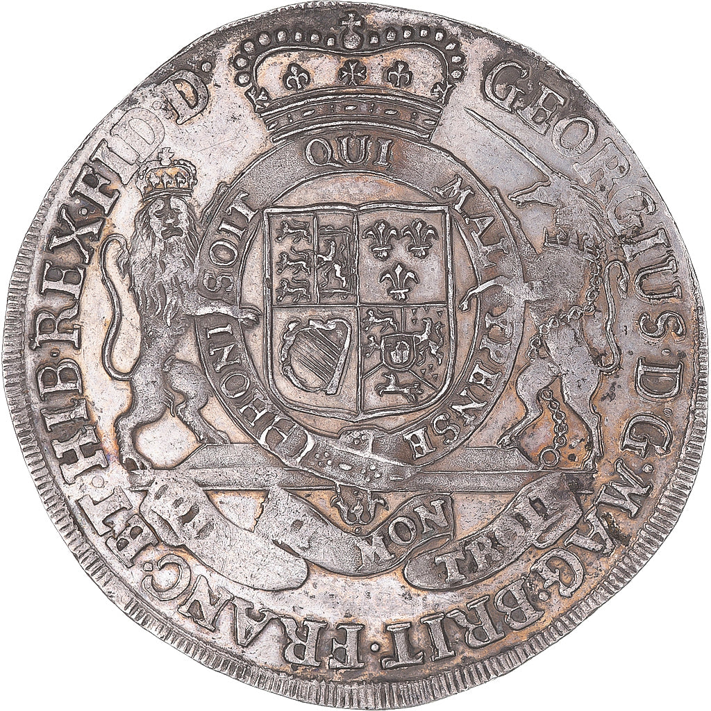 Duchy of Brunswick-Lüneburg, Georg I, Thaler, 1727, Zellerfeld, EPH, Srebro