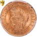 Monnaie, France, Cérès, Centime, 1884, Paris, PCGS, MS65RD, FDC, Bronze