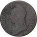Moneda, Francia, Dupré, 5 Centimes, AN 5, Strasbourg, BC, Cobre, Gadoury:126