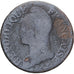 Moneda, Francia, Dupré, 5 Centimes, AN 8, Strasbourg, BC, Cobre, Gadoury:126a
