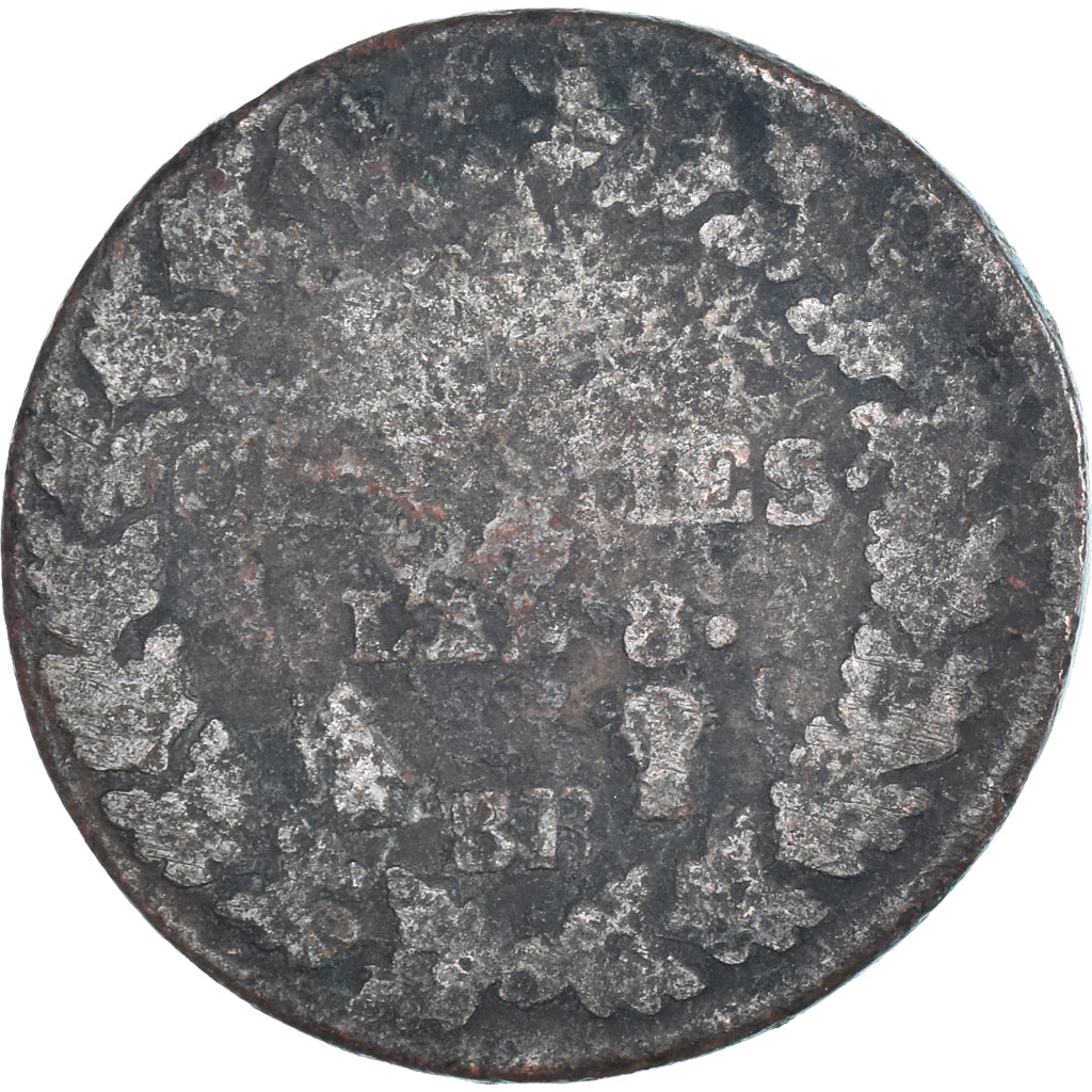 Moneta, Francja, Dupré, 5 Centimes, AN 8, Strasbourg, F(12-15), Miedź