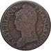 Munten, Frankrijk, Dupré, 5 Centimes, AN 8, Strasbourg, FR, Koper, Gadoury:126a