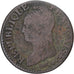 Munten, Frankrijk, Dupré, 5 Centimes, AN 8, Strasbourg, FR, Koper, Gadoury:126a