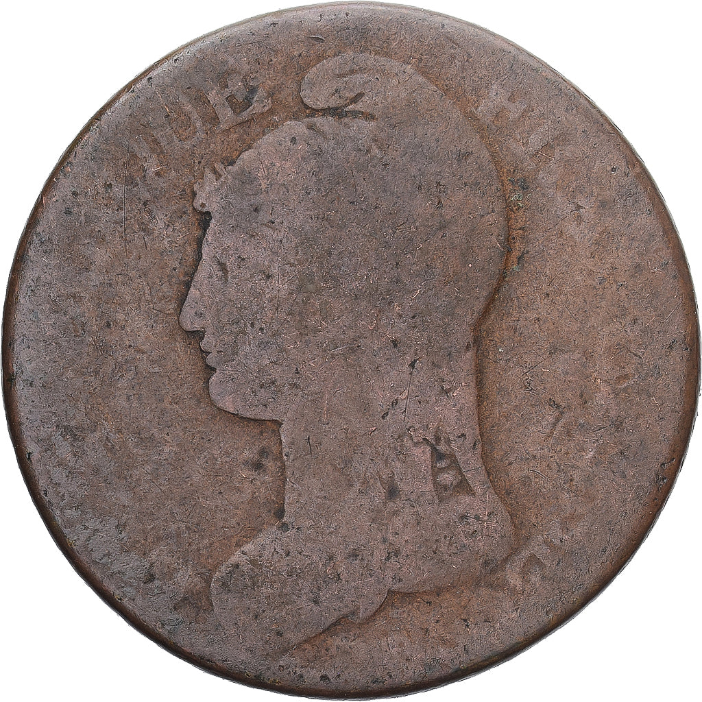 Moneda, Francia, Dupré, 5 Centimes, AN 5, Paris, BC, Cobre, Gadoury:126