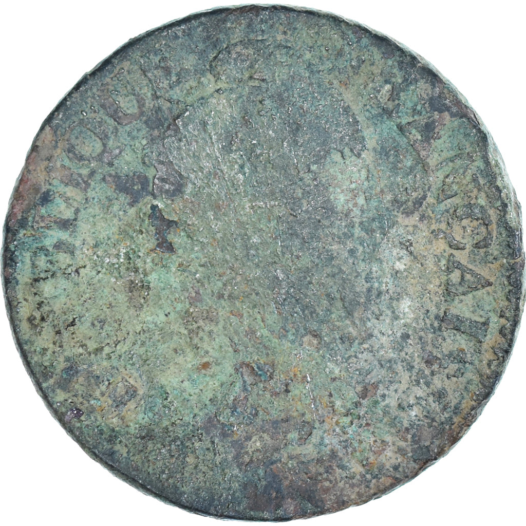 Moeda, França, Dupré, 5 Centimes, AN 5, Paris, VG(8-10), Cobre, Gadoury:126