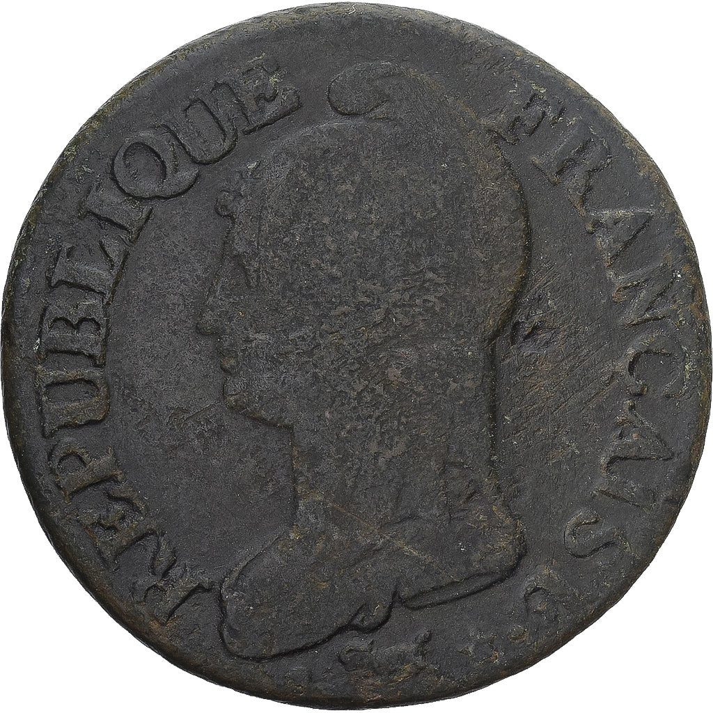 Munten, Frankrijk, Dupré, 5 Centimes, AN 5, Paris, FR, Koper, Gadoury:126