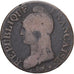 Moneda, Francia, Dupré, 5 Centimes, AN 7, Paris, BC+, Cobre, Gadoury:126