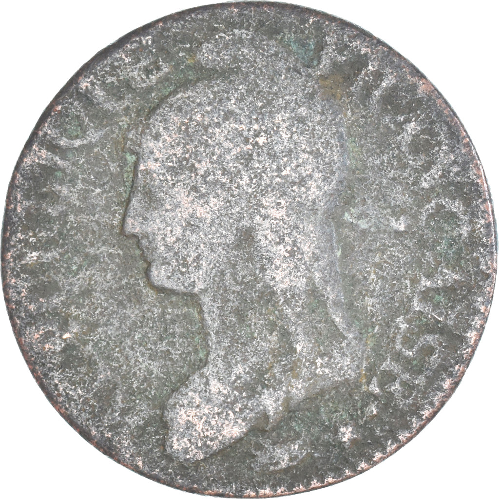 Münze, Frankreich, Dupré, 5 Centimes, AN 7, Paris, SGE+, Kupfer, Gadoury:126