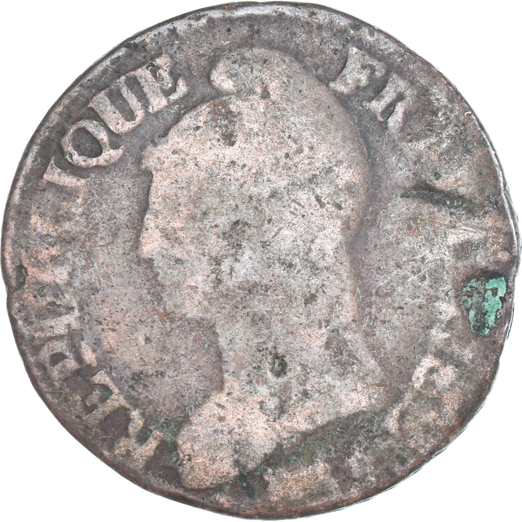 Coin, France, Dupré, 5 Centimes, AN 7, Paris, VF(20-25), Copper, Gadoury:126