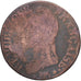 Moneda, Francia, Dupré, 5 Centimes, AN 7, Paris, BC+, Cobre, Gadoury:126