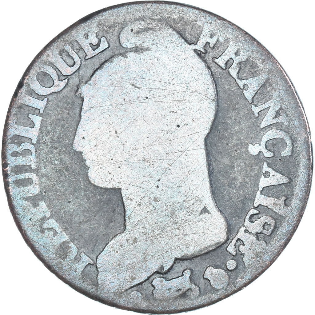 Moeda, França, Dupré, 5 Centimes, AN 7/5, Paris, VF(20-25), Cobre, Gadoury:126