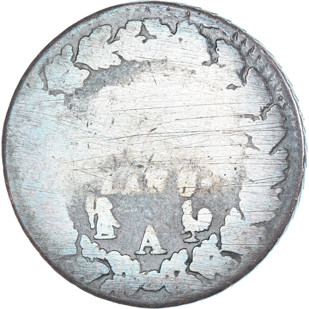 Moeda, França, Dupré, 5 Centimes, AN 7/5, Paris, VF(20-25), Cobre, Gadoury:126