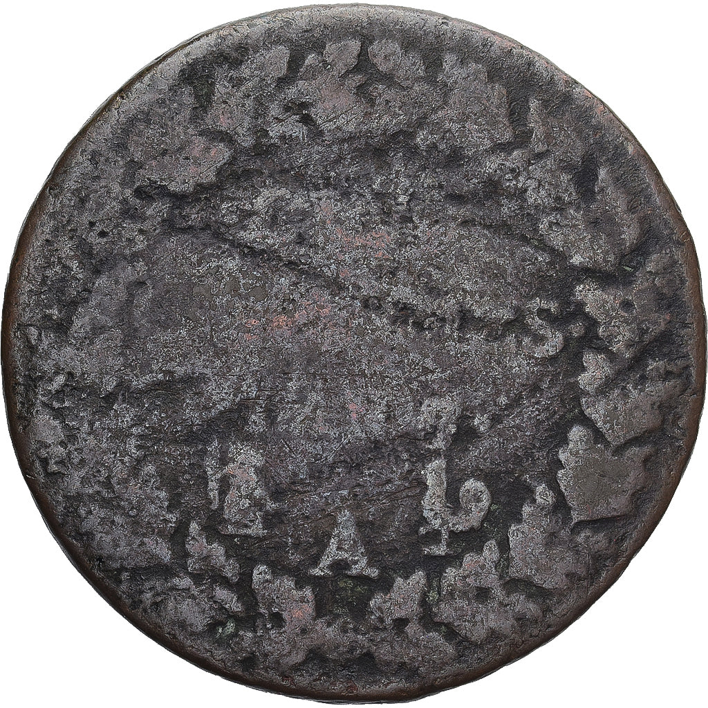 Moneda, Francia, Dupré, 5 Centimes, AN 7/5, Paris, BC+, Cobre, Gadoury:126