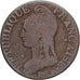 Moneda, Francia, Dupré, 5 Centimes, AN 7/5, Paris, BC+, Cobre, Gadoury:126