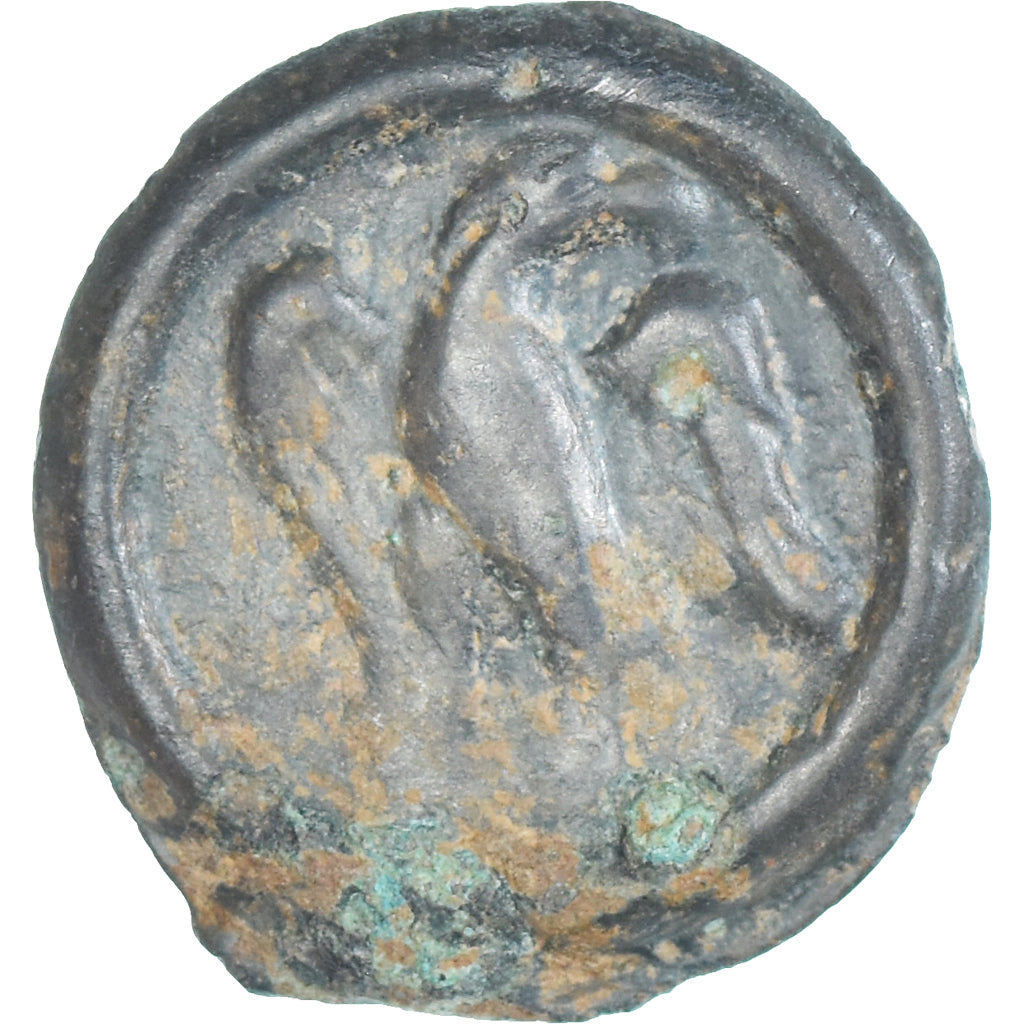 Munten, Carnutes, Potin à l'aigle, 1st century BC, Chartres, FR+, Potin