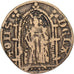 France, jeton de compte au roi debout, VF(30-35), Bronze