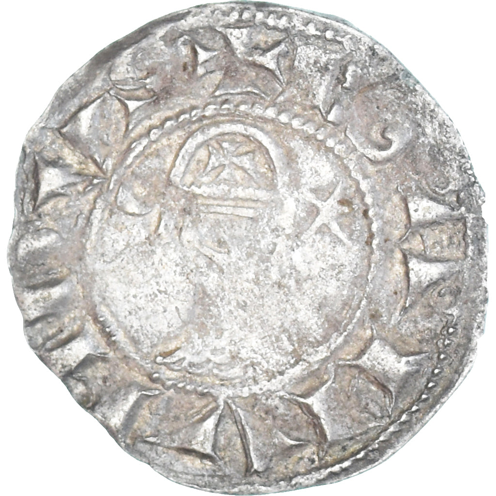 Munten, Turkije, Principality of Antioch, Bohemund III, Denier, 1163-1201
