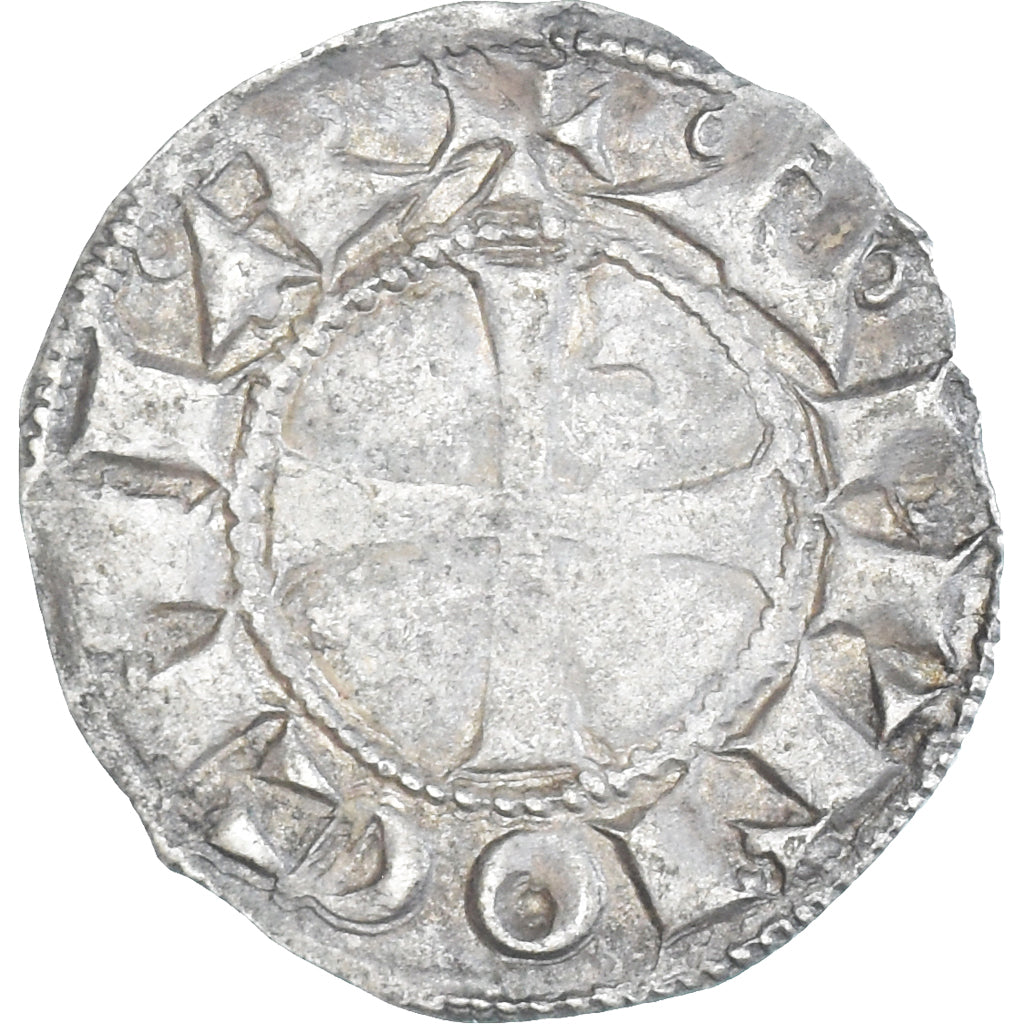 Munten, Turkije, Principality of Antioch, Bohemund III, Denier, 1163-1201