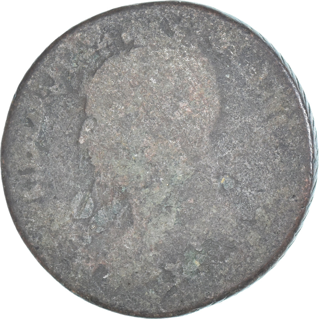 Moeda, França, Dupré, 5 Centimes, AN 5, Paris, F(12-15), Cobre, Gadoury:126