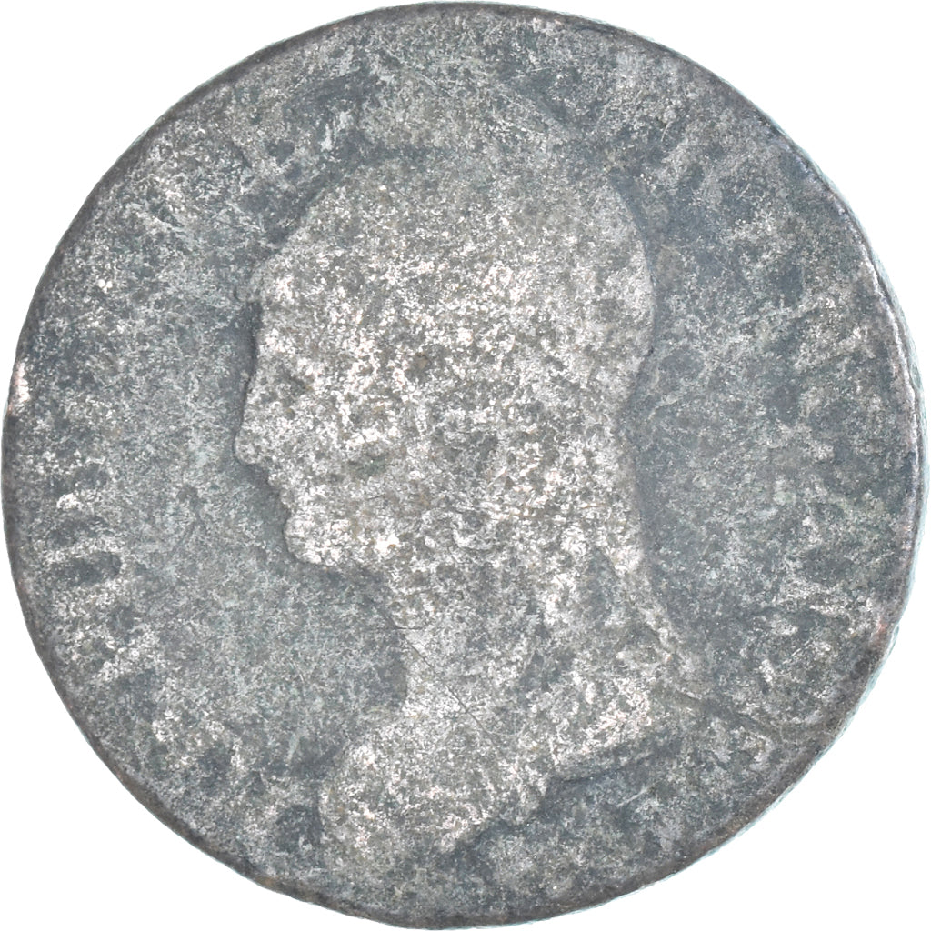 Moeda, França, Dupré, 5 Centimes, AN 5, Paris, F(12-15), Cobre, Gadoury:126