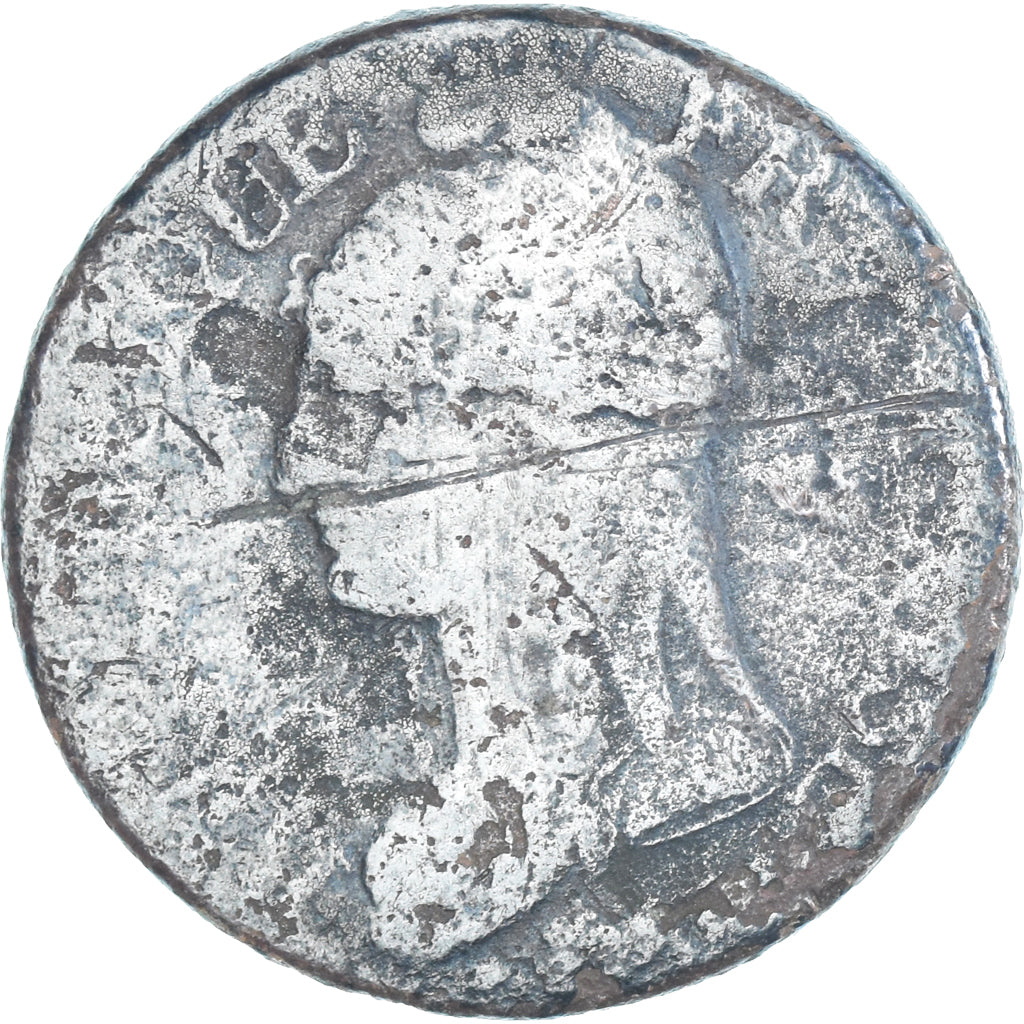 Moeda, França, Dupré, 5 Centimes, AN 5, Paris, F(12-15), Cobre, Gadoury:126