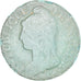 Moeda, França, Dupré, 5 Centimes, AN 5, Paris, F(12-15), Cobre, Gadoury:126
