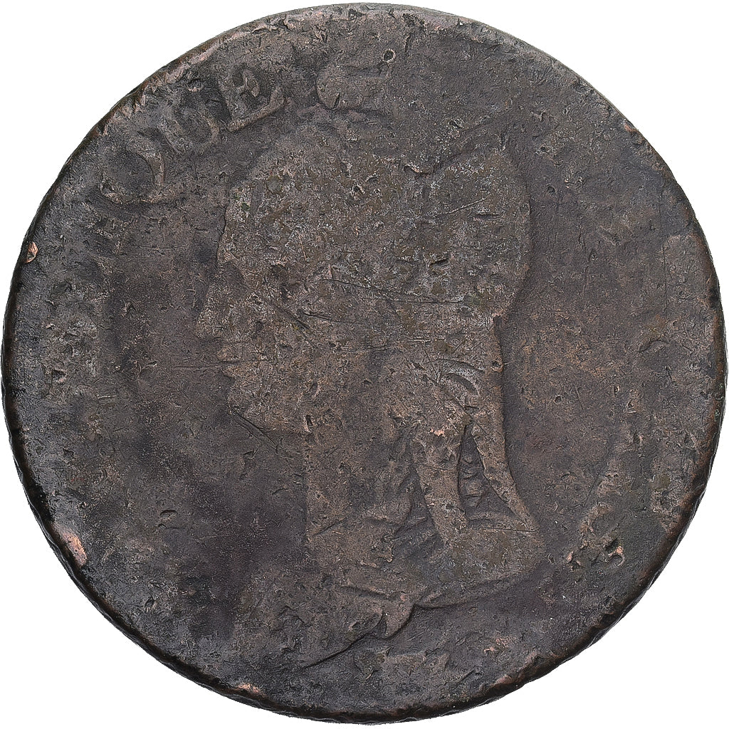 Moneda, Francia, Dupré, 5 Centimes, AN 5, Paris, BC, Cobre, Gadoury:126