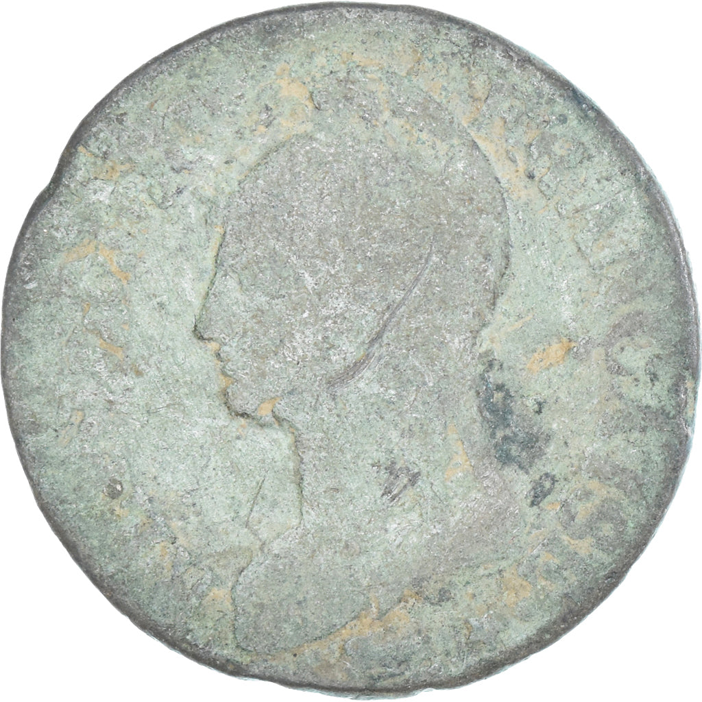 Munten, Frankrijk, Dupré, 5 Centimes, AN 5, Paris, ZG+, Koper, Gadoury:126