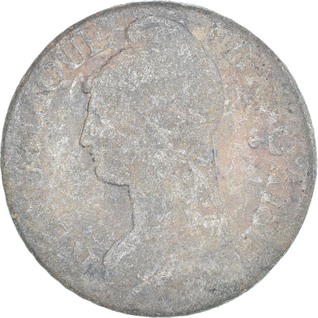 Moneta, Francja, Dupré, 5 Centimes, AN 5, Paris, F(12-15), Miedź, Gadoury:126