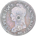 Moeda, França, Dupré, 5 Centimes, AN 5, Paris, VF(20-25), Cobre, Gadoury:126