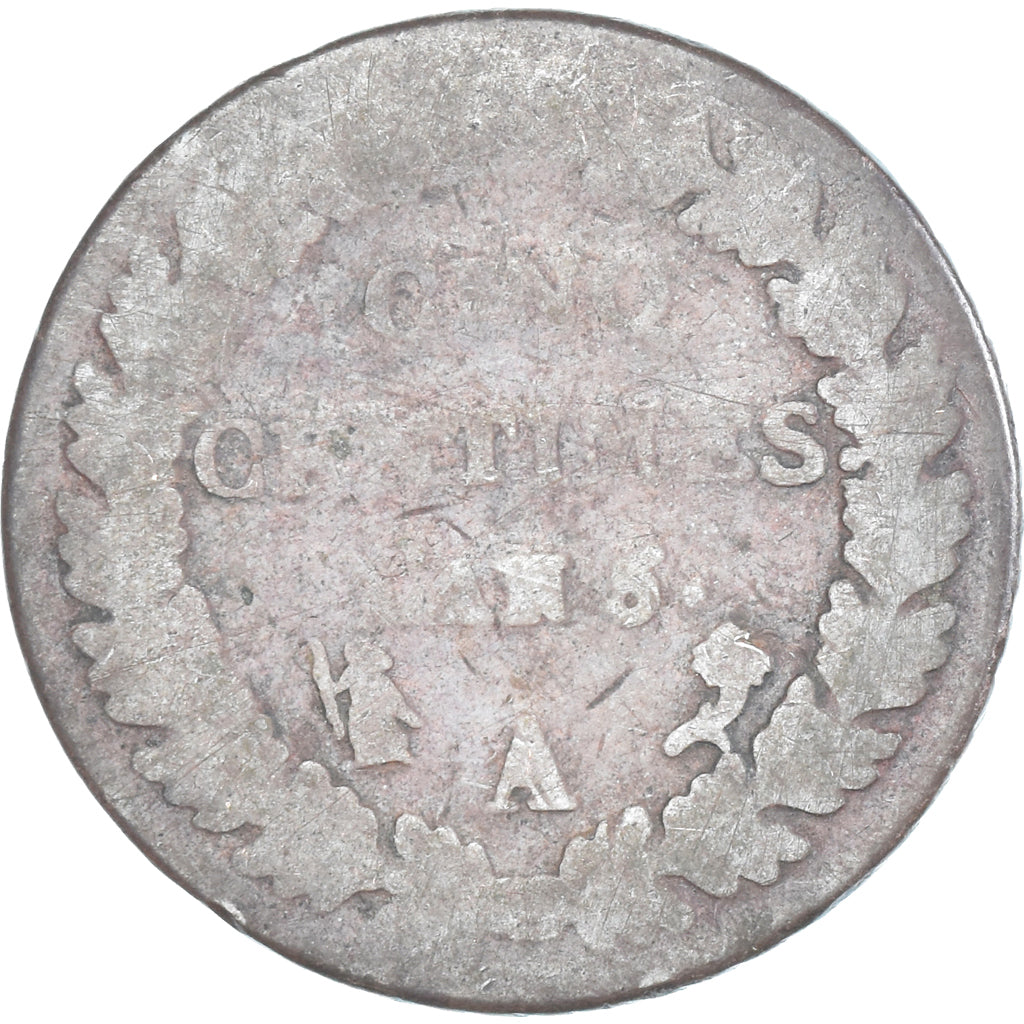 Moneta, Francja, Dupré, 5 Centimes, AN 5, Paris, VF(20-25), Miedź, Gadoury:126