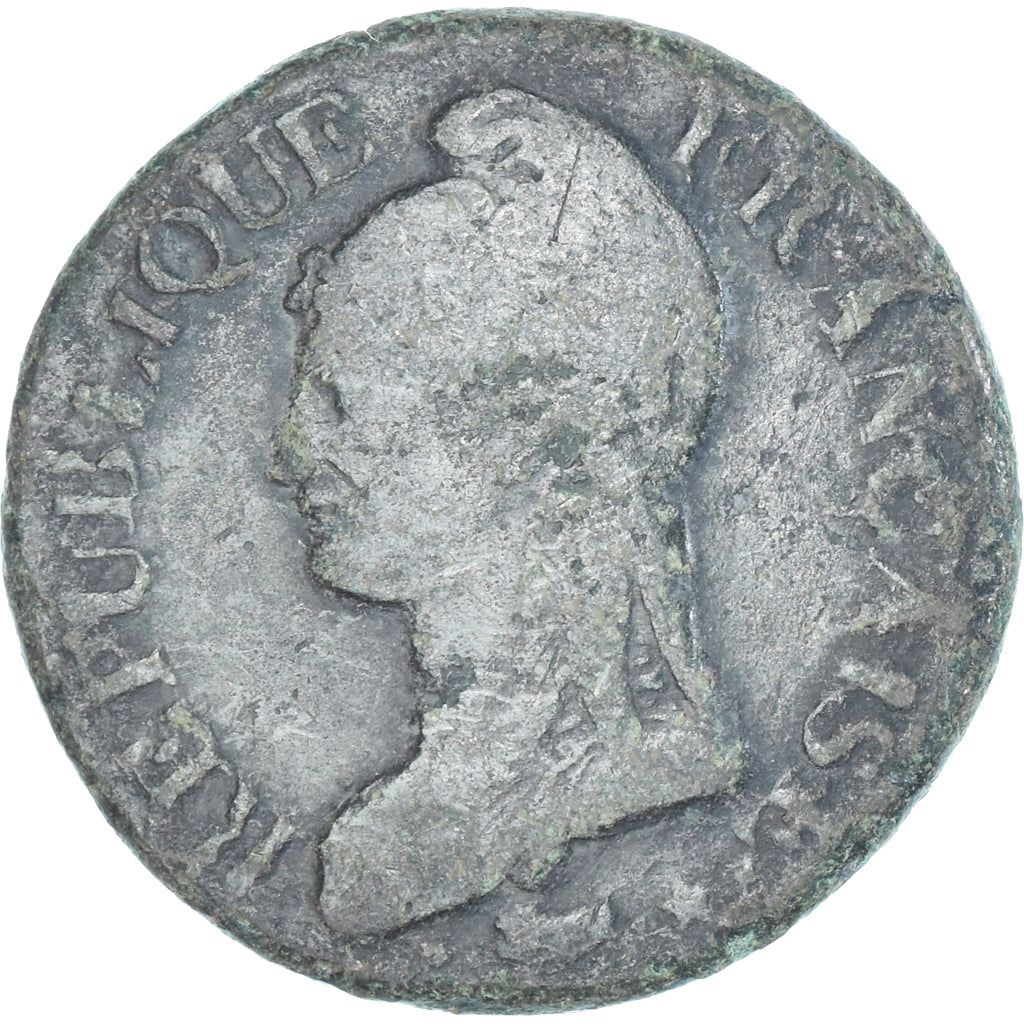 Moneta, Francja, Dupré, 5 Centimes, AN 5, Paris, VF(20-25), Miedź, Gadoury:126