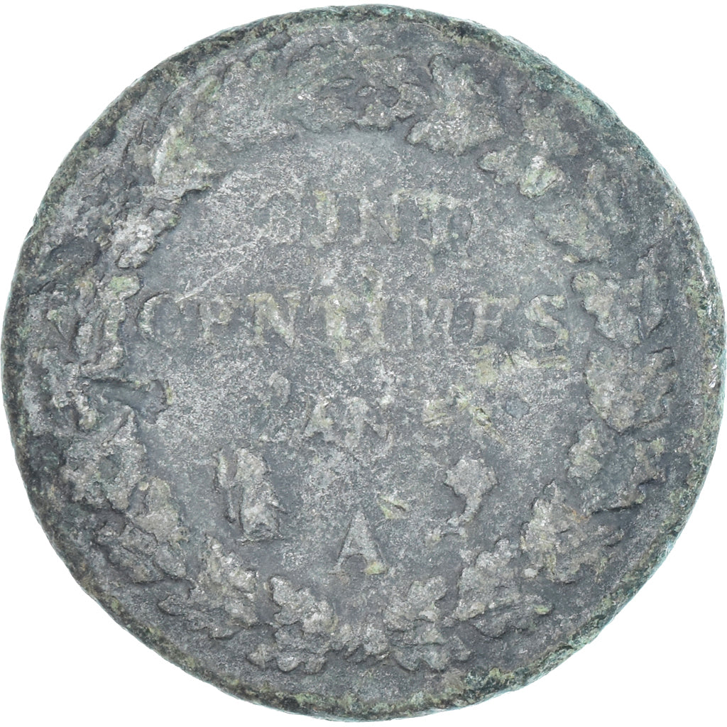 Moneta, Francja, Dupré, 5 Centimes, AN 5, Paris, VF(20-25), Miedź, Gadoury:126