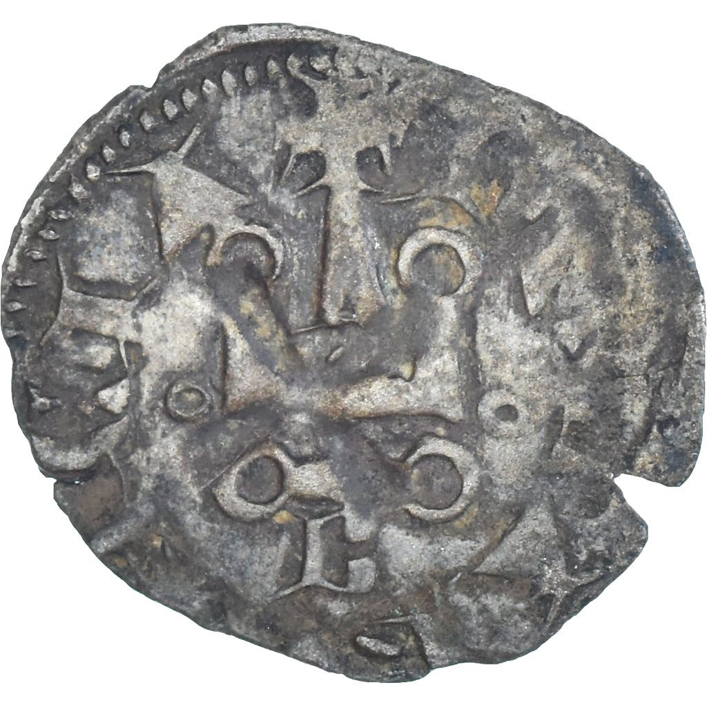 Moneta, Grecia, Principality of Achaea, Jean de Durazzo, Denier, 1318-1333