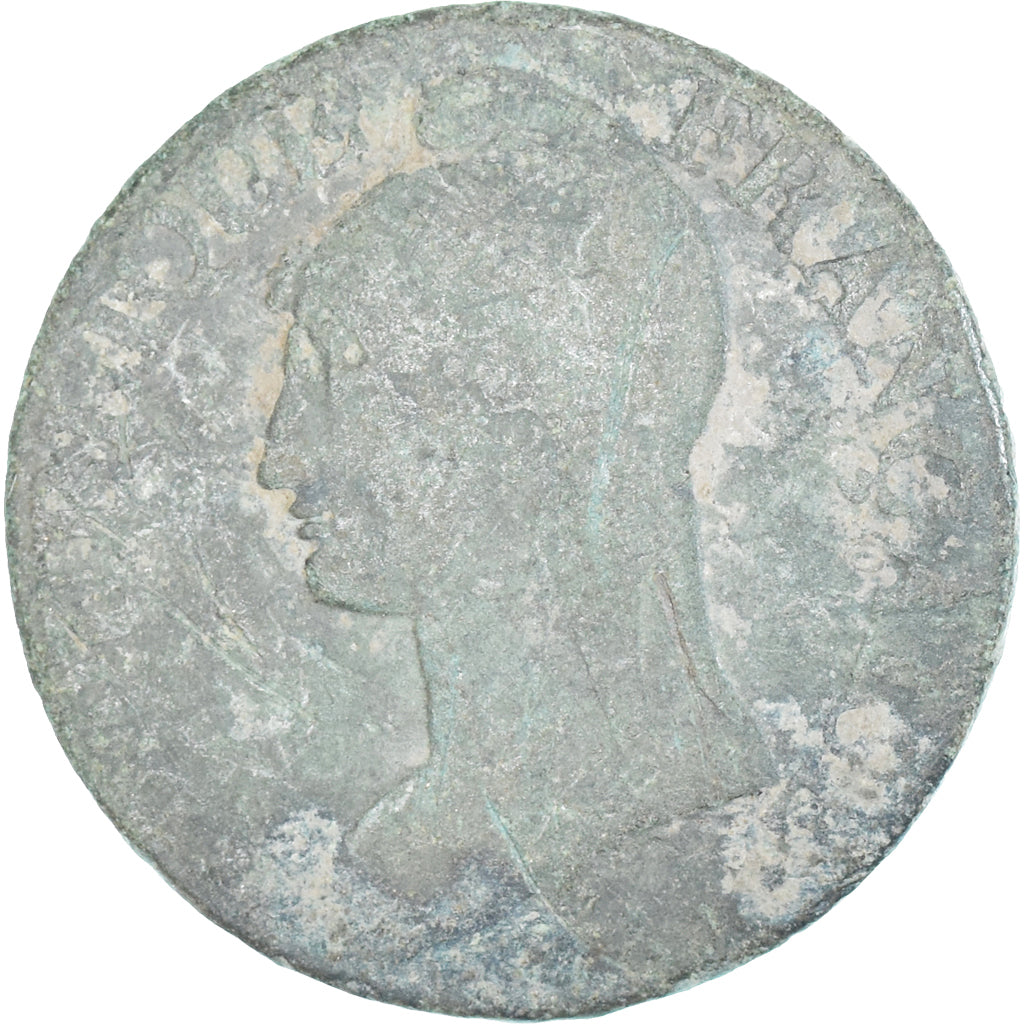 Munten, Frankrijk, Dupré, 5 Centimes, AN 8, Paris, ZG+, Koper, Gadoury:126