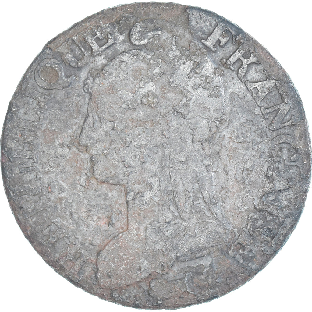 Moeda, França, Dupré, 5 Centimes, AN 8, Paris, F(12-15), Cobre, Gadoury:126