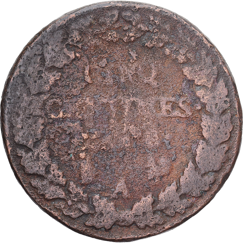 Moneda, Francia, Dupré, 5 Centimes, AN 8, Paris, BC, Cobre, Gadoury:126