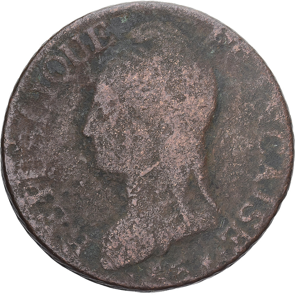 Moneda, Francia, Dupré, 5 Centimes, AN 8, Paris, BC, Cobre, Gadoury:126