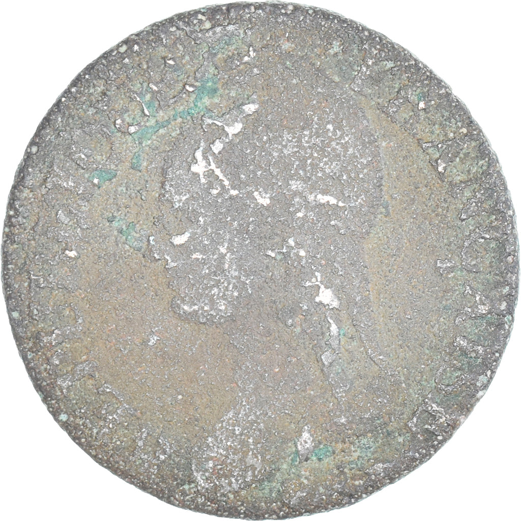 Moneta, Francja, Dupré, 5 Centimes, AN 8, Paris, VG(8-10), Miedź, Gadoury:126