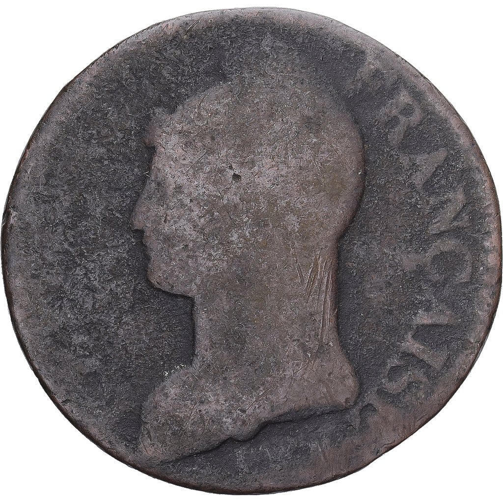 Moneda, Francia, Dupré, 5 Centimes, AN 8, Metz, BC, Cobre, Gadoury:126