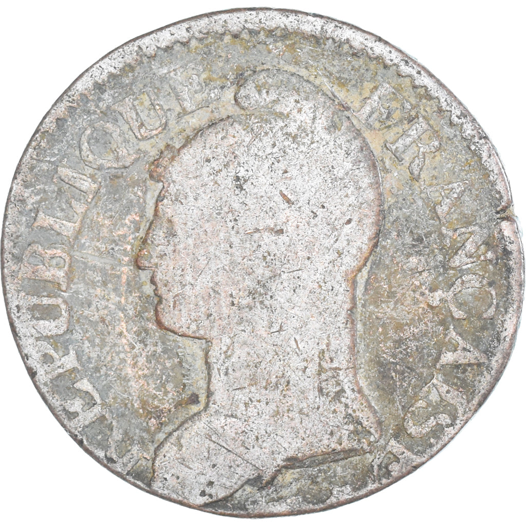 Munten, Frankrijk, Dupré, 5 Centimes, AN 8, Metz, FR, Koper, Gadoury:126